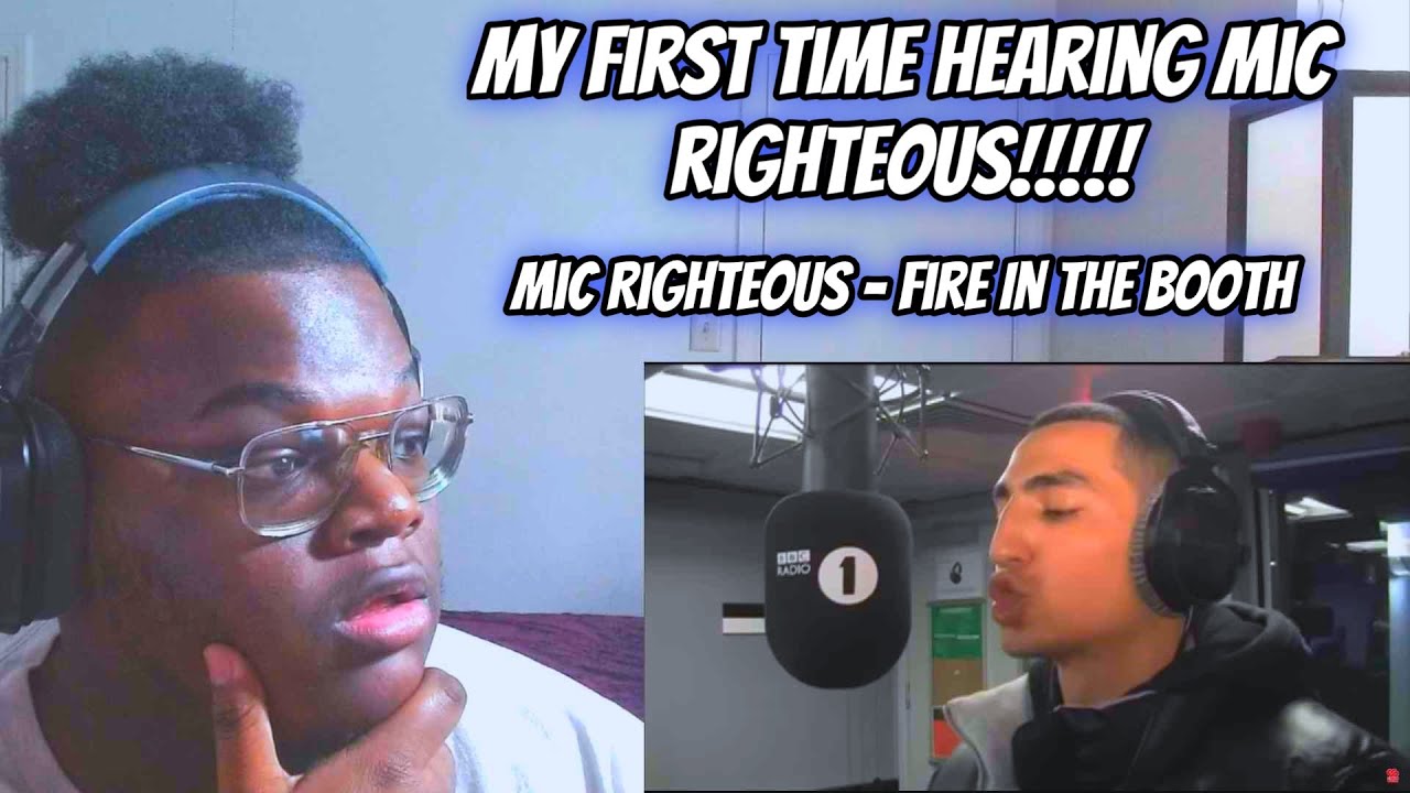 I'M DEFINITELY A FAN!! Mic Righteous - Fire In The Booth REACTION