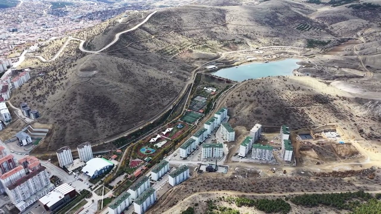 Yozgat Spor Vadisi drone çekimi 