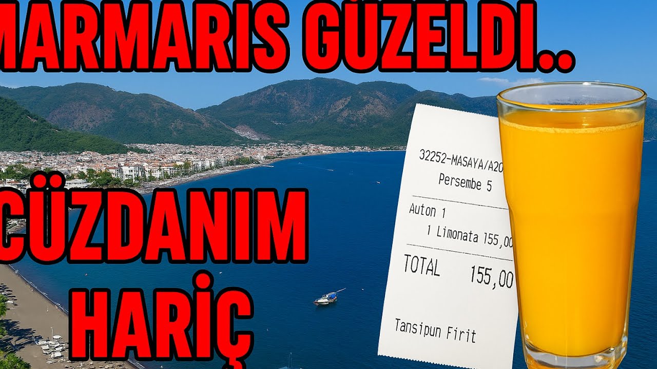 “Marmaris’e Gittim, Tansiyonum Fırladı!” Vlog