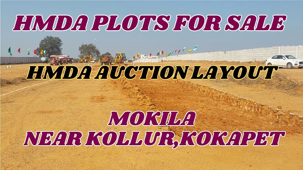 HMDA Plots For Sale || HMDA Auction Layout || Mokila Near Kollur, Kokapet, Gachibowli || Hyderabad