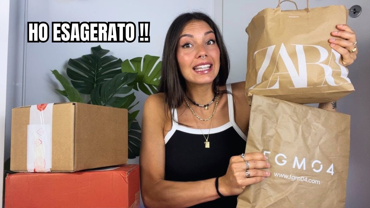HAUL | APRIAMO INSIEME I PACCHI | Zara, Fgm04, Prozis...