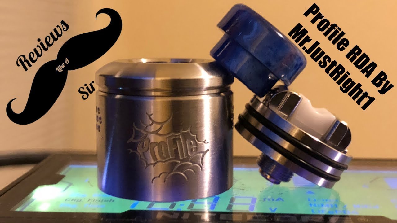 Profile RDA By Mr.JustRight1 And Wotofo!!! Best Mesh RDA On The Market!
