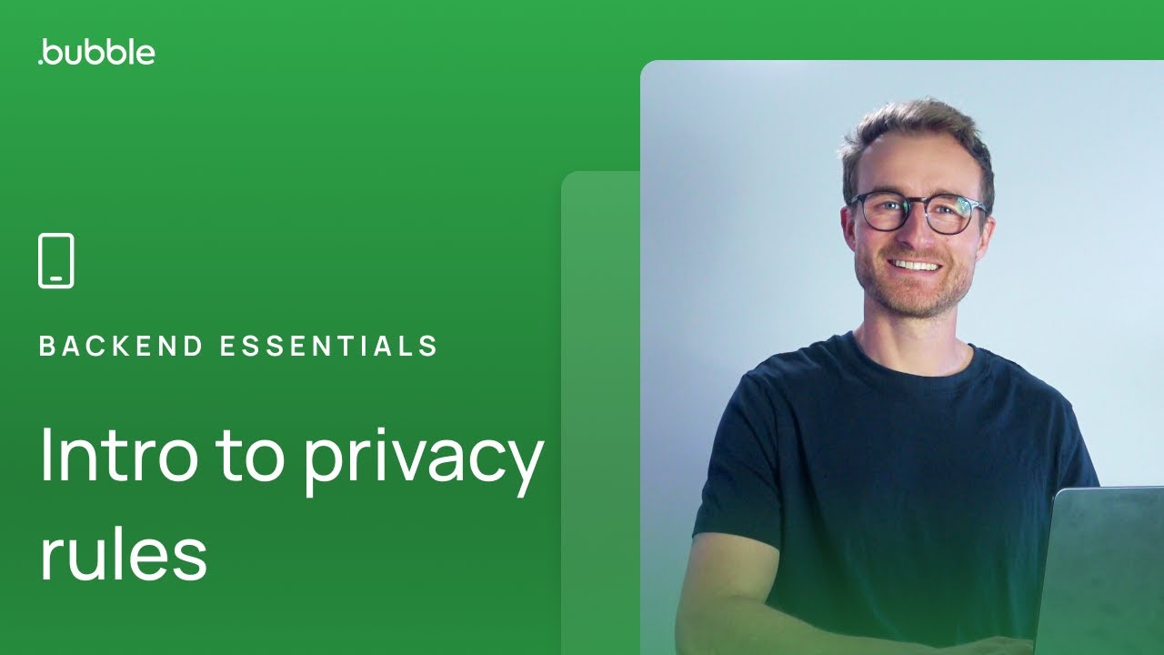 How to set up privacy rules in your app (Lesson 5.1)