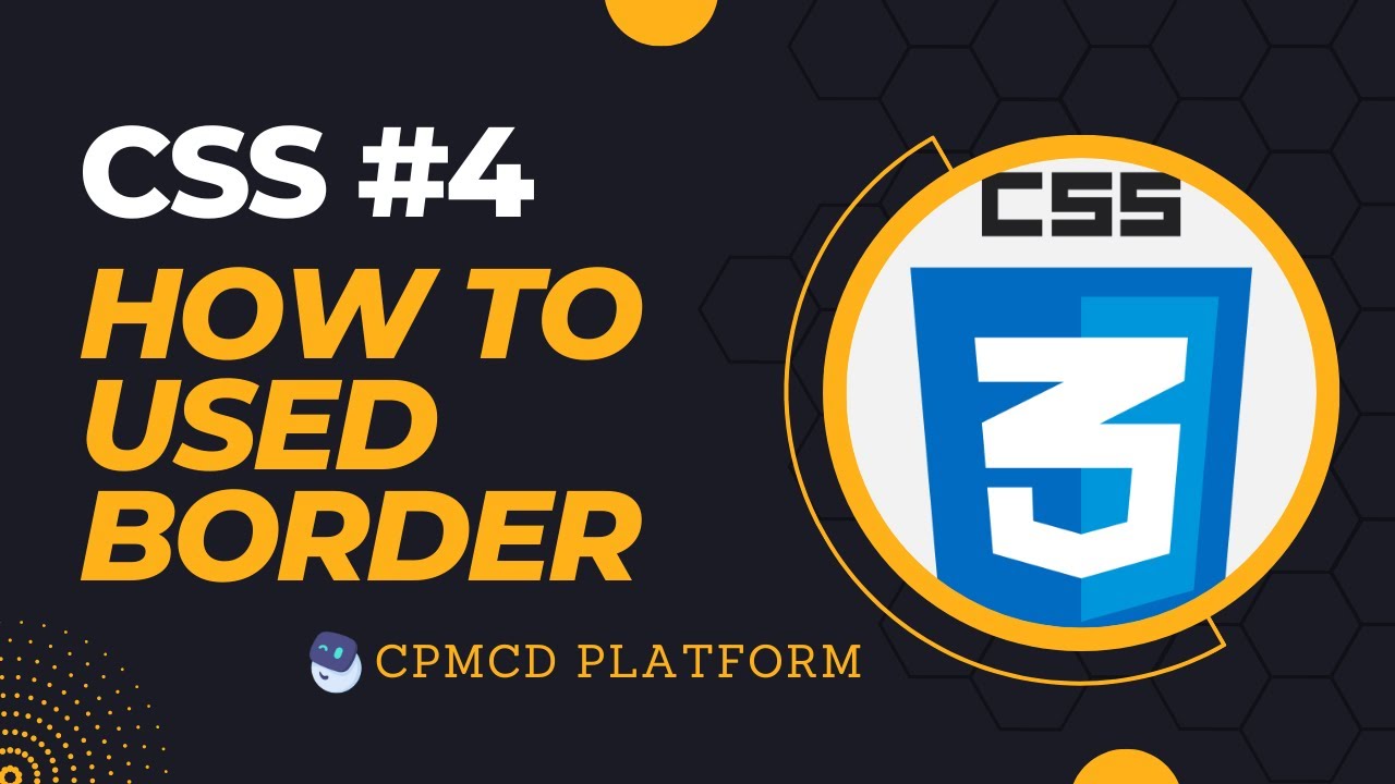 How to used border in css #css3 #css #html5 #html #html5css3