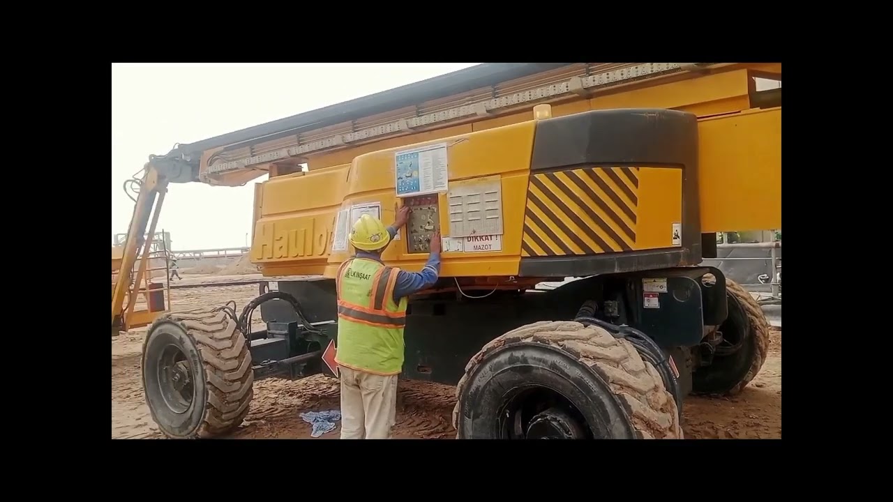 Haulotte HA41PX man lift see how to operate all functions