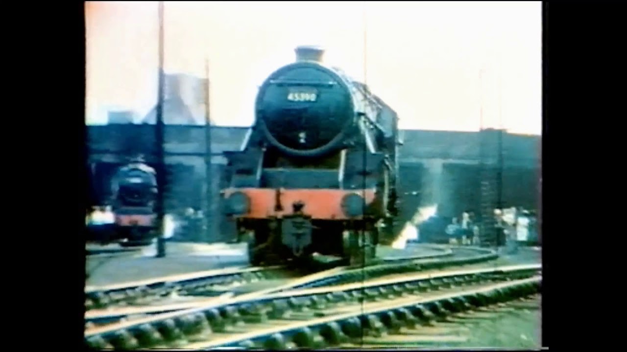 Last day of steam Carnforth 1968 ( this film was rendered in High Definition)