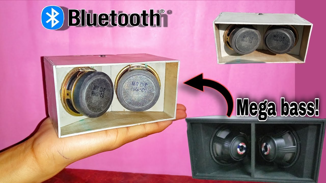 How to make mega bass bluetooth speaker 🔊 at home with pvc pipe [Bass ☠️]