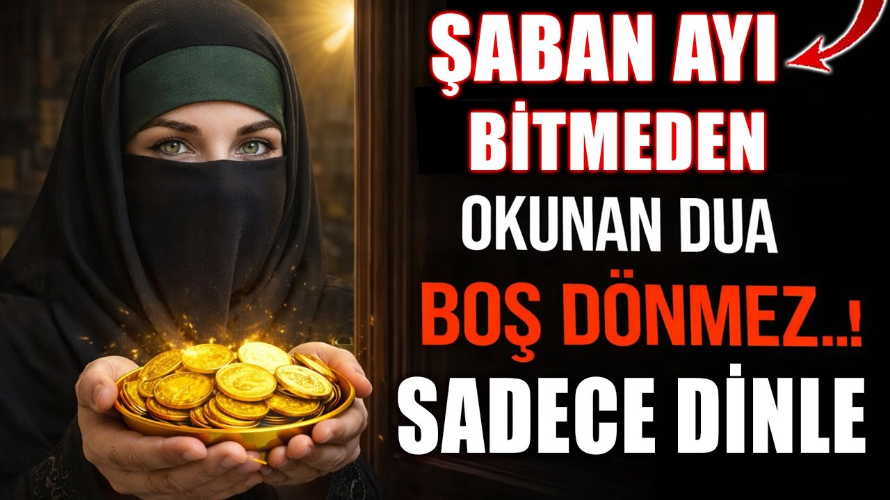 Şaban Ayı Okunan Dua Boş Dönmez! Sadece Dinle