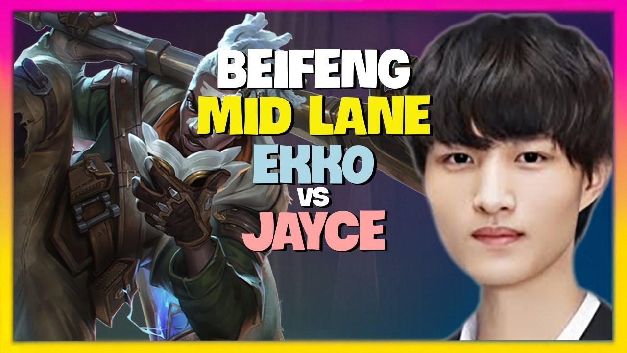 Perfect Ekko Mid: BeiFeng's Challenger Strategy & Flawless Execution (Engsub)