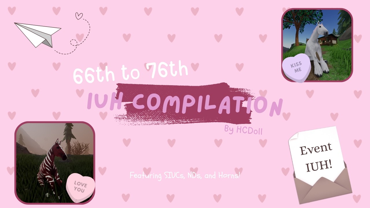 End of Feb. - 66th to 76th SC IUH Compilation! || #roblox #Wildhorseislands #WHI #IUH