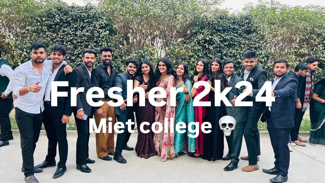 Freshers party 2k24 | miet college Meerut | MBA |  #miet #meerut #shorts #video #fun #viralvideo