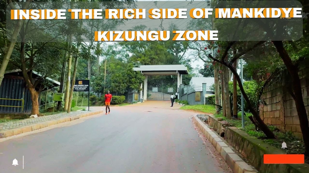 Where The RICH hide in Kampala Uganda Mankidye Kizungu a RICH neighbourhood in kampala City
