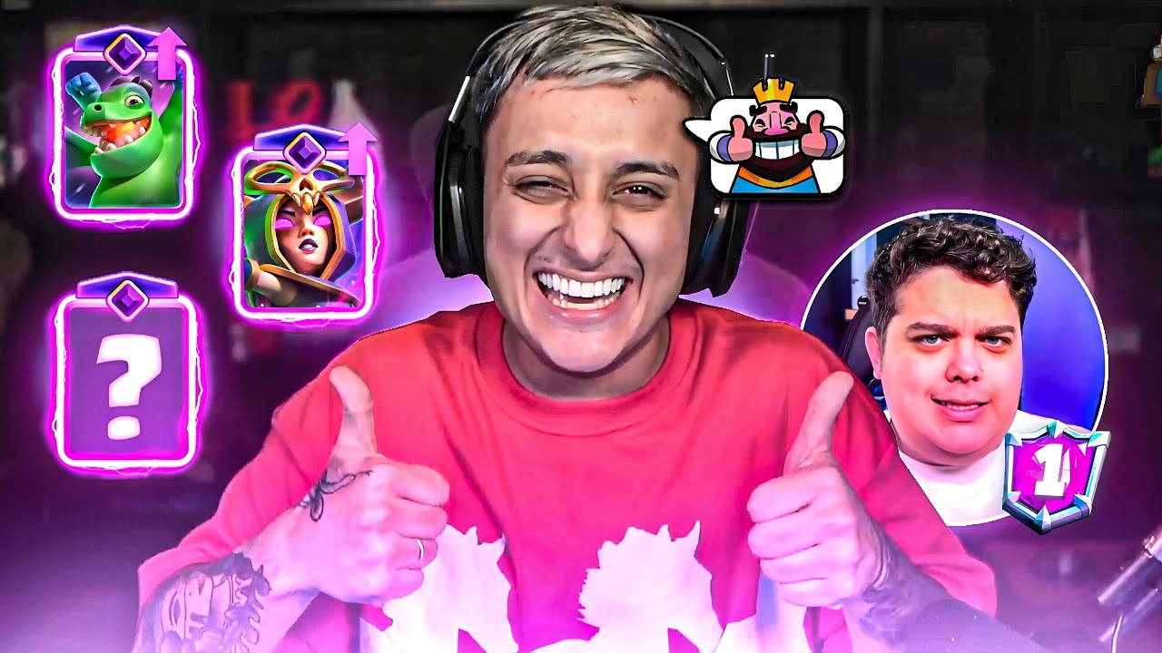 DONA MONTOU O MELHOR DECK COM AJUDA DO ARTUBE CLASH!
