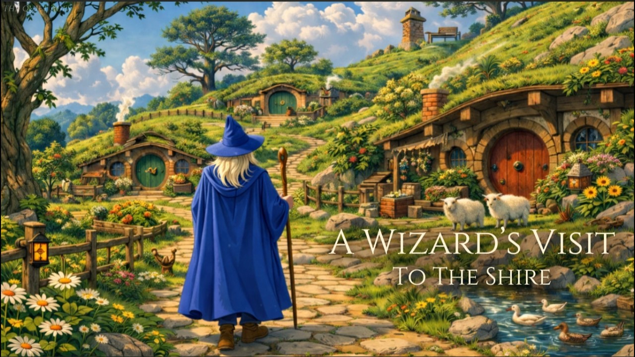 Medieval Music for Focus & Relaxation | A Wizard’s Visit to the Shire