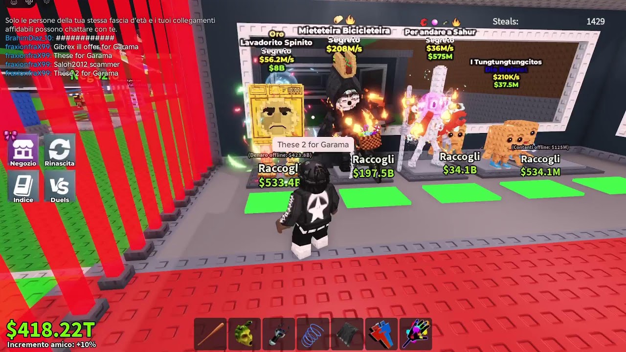 Trading and dueling sab