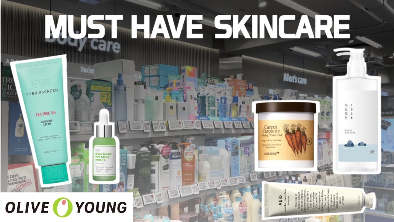 SHOPPING IN KOREA🇰🇷│KOREAN SKINCARE MUST HAVES│ACTUALLY POPULAR in Korea!│OliveYoung
