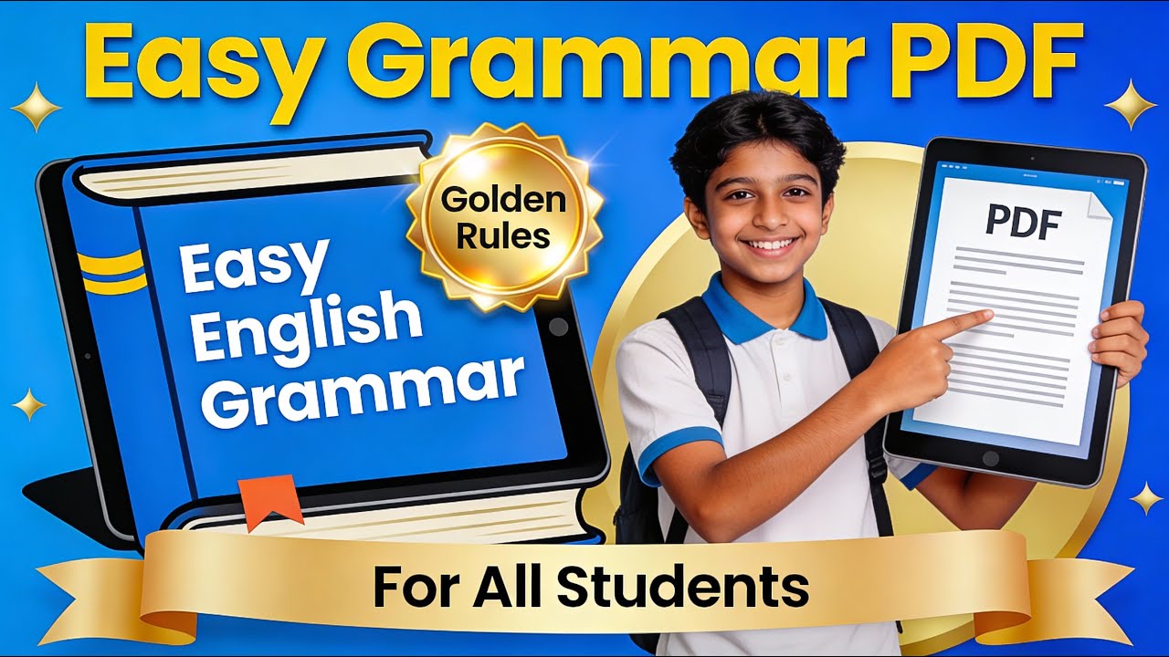 English Grammar Book for all Students | Easy English Grammar Book | Download English Grammar Book