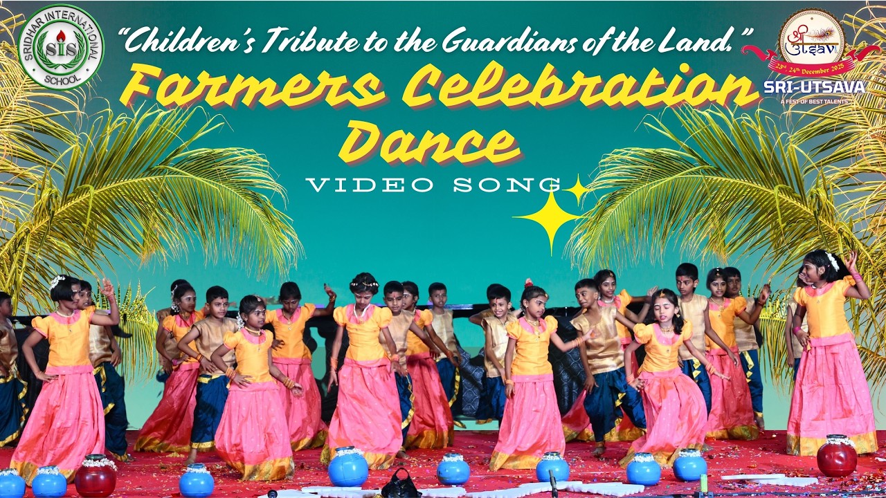 FARMERS CELEBRATION DANCE VIDEO SONG | GIII- Rigel | Sri-Utsava 2026 | Sridhar International School.