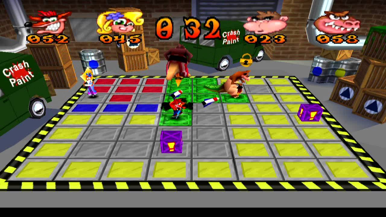 Crash Bash - Pogo Padlock Platinum Relic