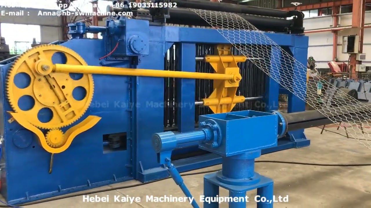 Автоматическая линия по производству габионной сетки шириной 2 метра/Gabion mesh machine
