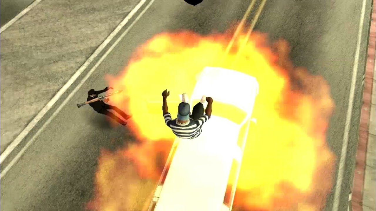 GTA San Andreas Wasted funny deaths!!! (Los Santos)
