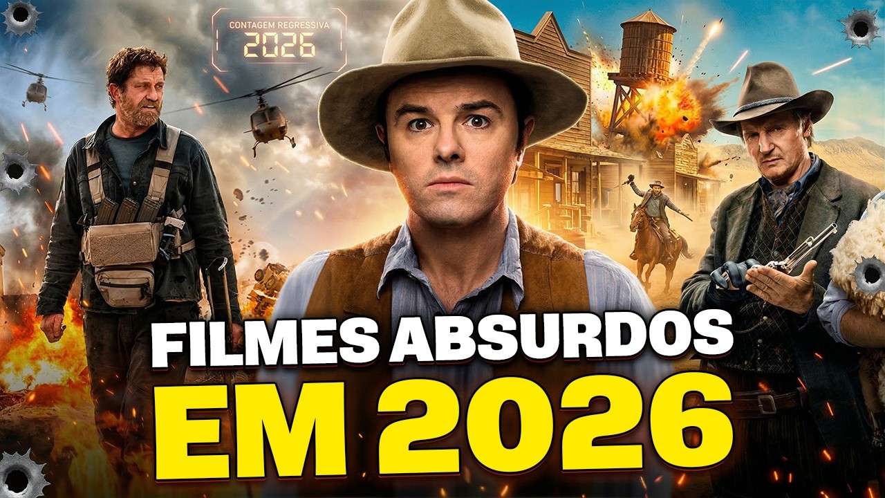 5 FILMES QUE VOC&Ecirc; PRECISA ASSISTIR EM 2026!