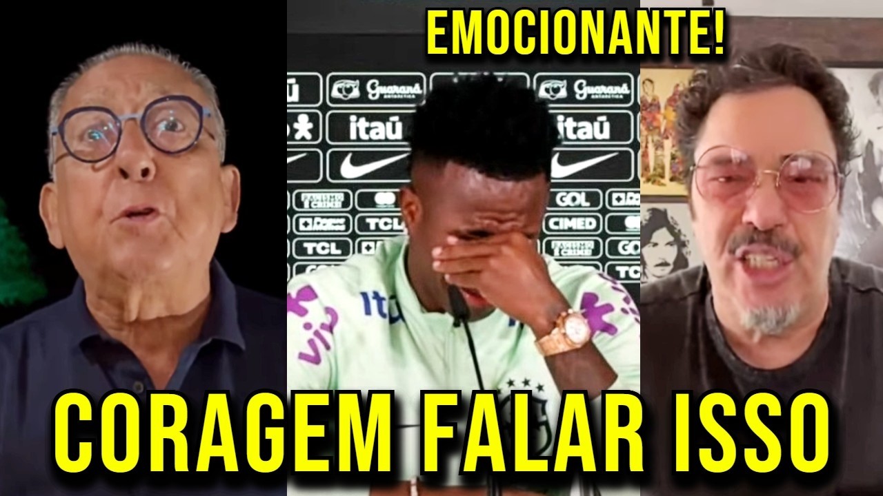EMOCIONANTE DEMAIS!!! GALVÃO BUENO EMOCIONA O MUNDO AO SAIR EM DEFESA DE VINI JR. APÓS NOVO EPISÓDIO