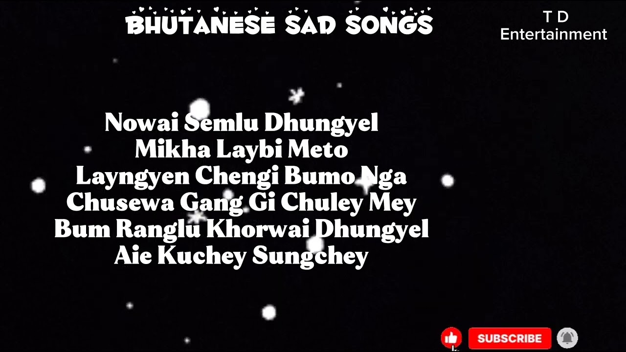 Old Bhutanese Sad Songs | Singer Dechen Pem