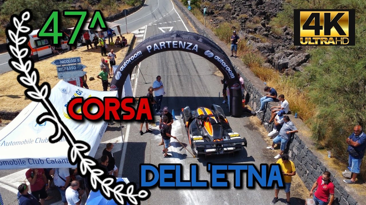 47^ CORSA DELL' ETNA || CATANIA/ETNA 2022 - 4K DRONE VIDEO