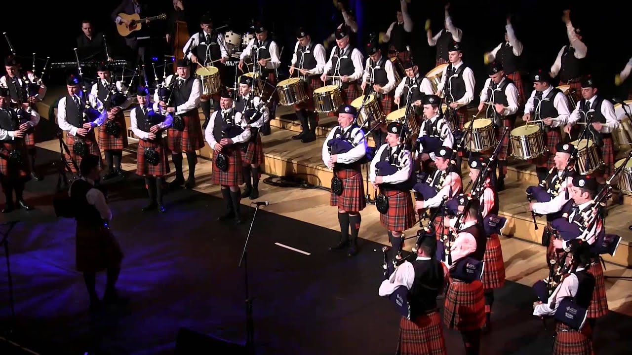 Glasgow 2013 - Strathclyde Police Pipe Band - Final Concert