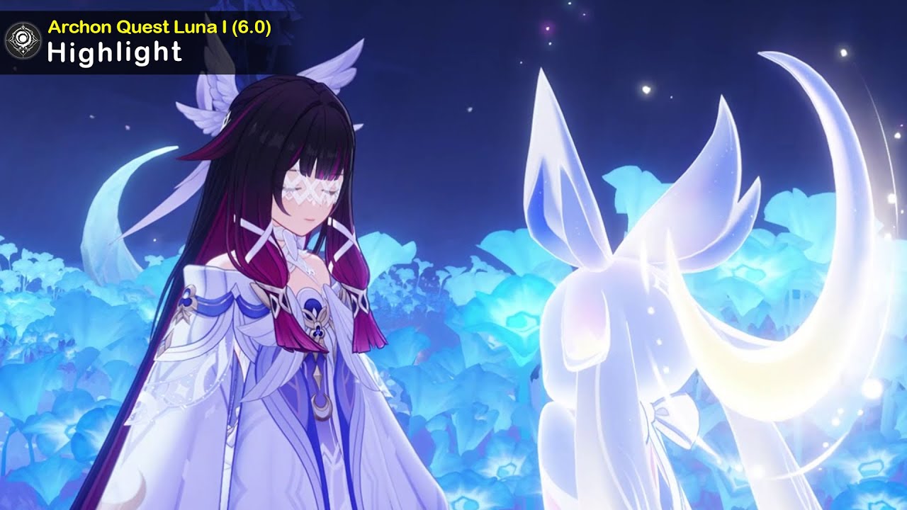First Time Meeting Columbina in Nod-Krai ✦ Genshin Impact Luna 1 6.0