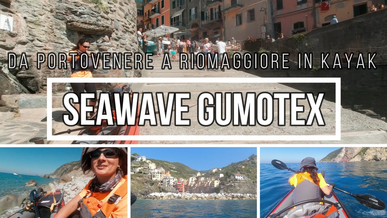 Da Portovenere a Riomaggiore con il kayak Seawave: affrontiamo onde e motoscafi!