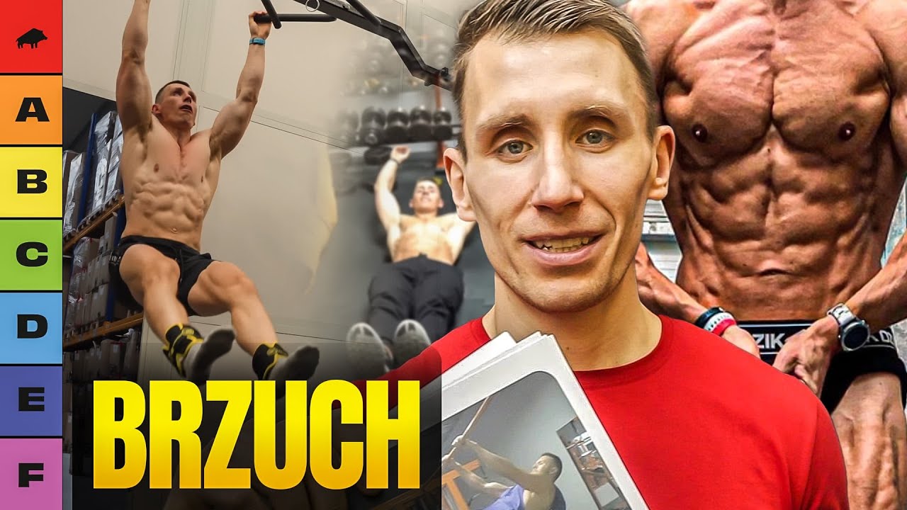 NAJLEPSZE ĆWICZENIA NA BRZUCH *TIER LIST*