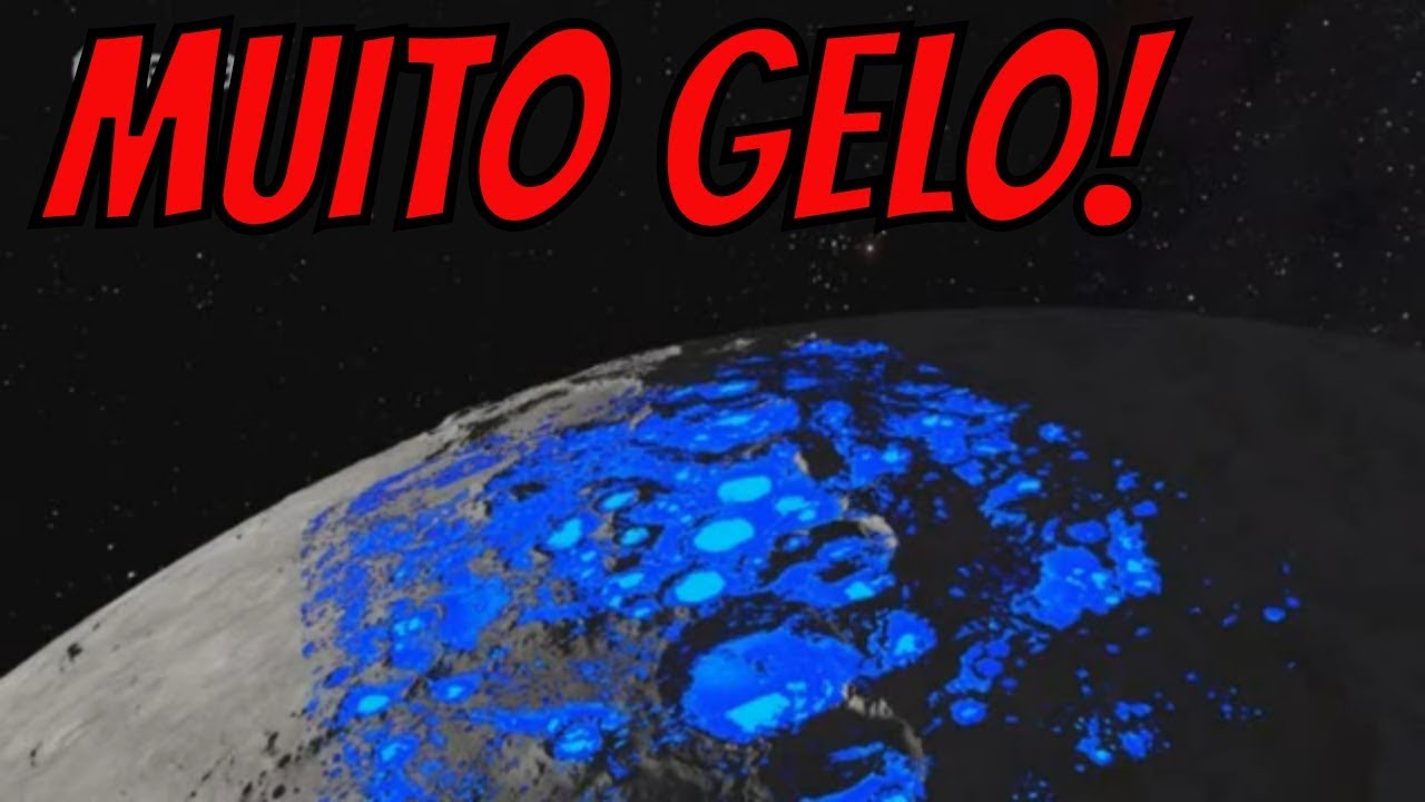 Existe Mais Gelo Na Lua do Que Se Pensava?!!