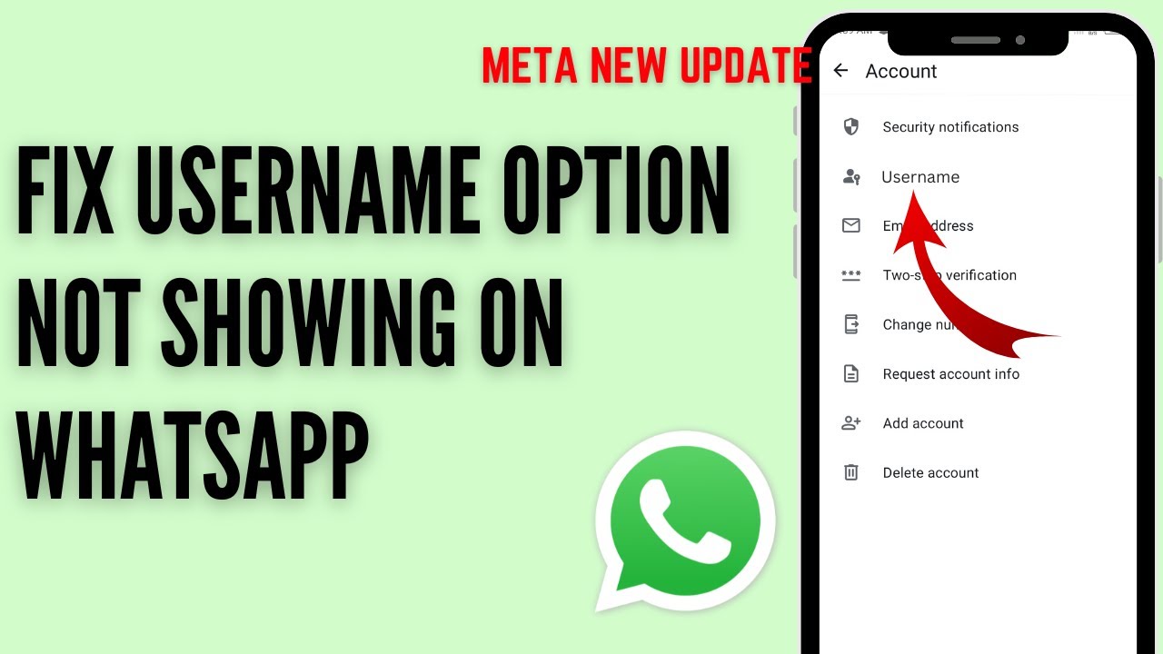 How to Fix Username Option Not Showing on WhatsApp (2025) | WhatsApp Username Update