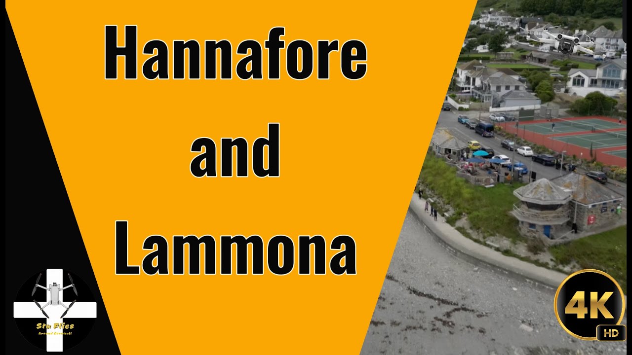 Ancient Ruins and Rugged Shores | Hannafore & Lammona from the Sky