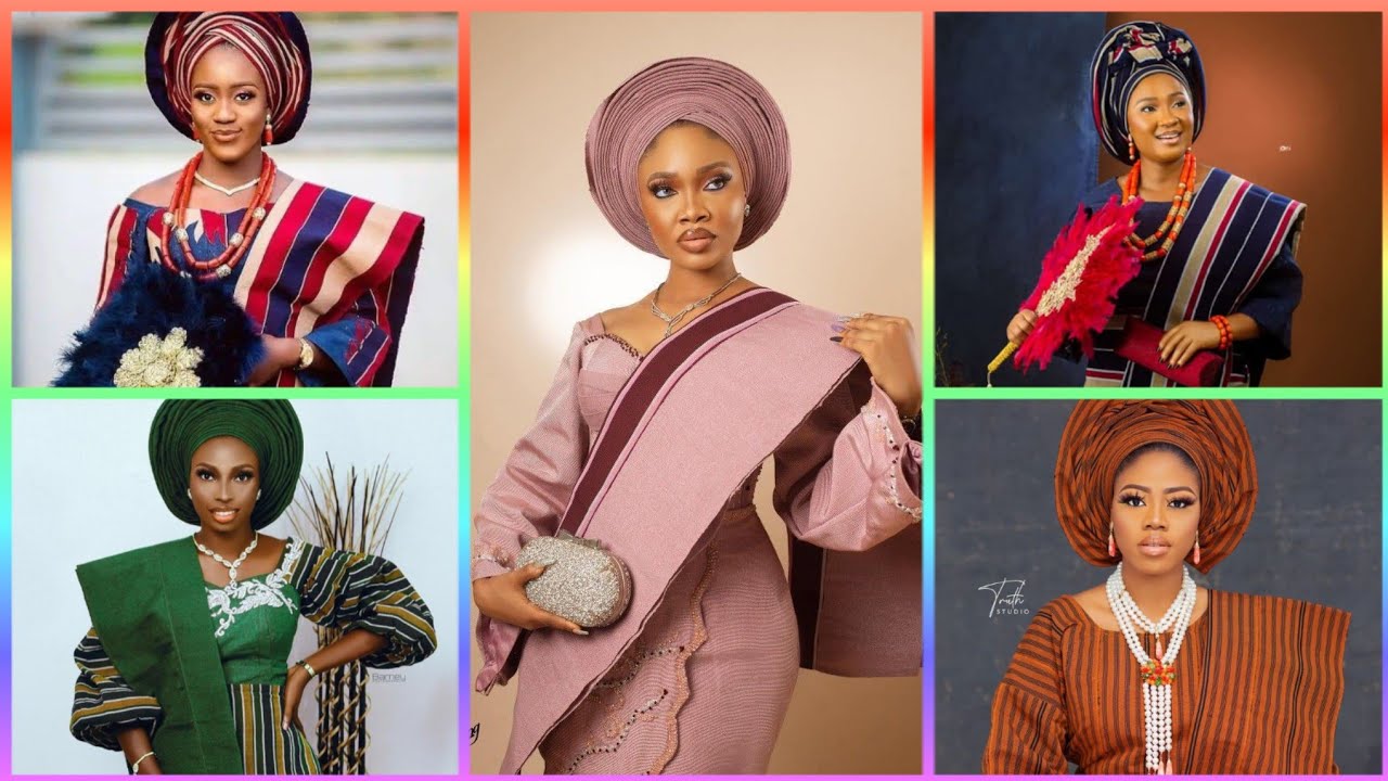 Classy Aso-oke Styles for Ladies || Latest Aso Oke Designs for Weddings and Owanbe Parties