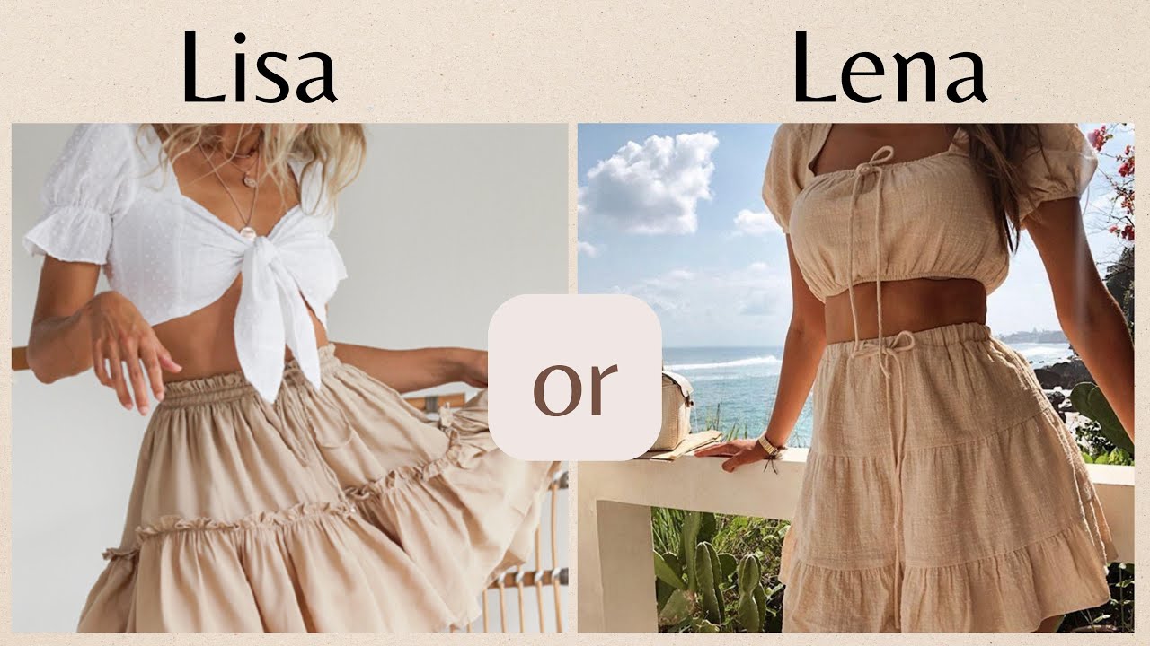 Lisa or Lena 💖 [Summer Outfits] 🏖️👚