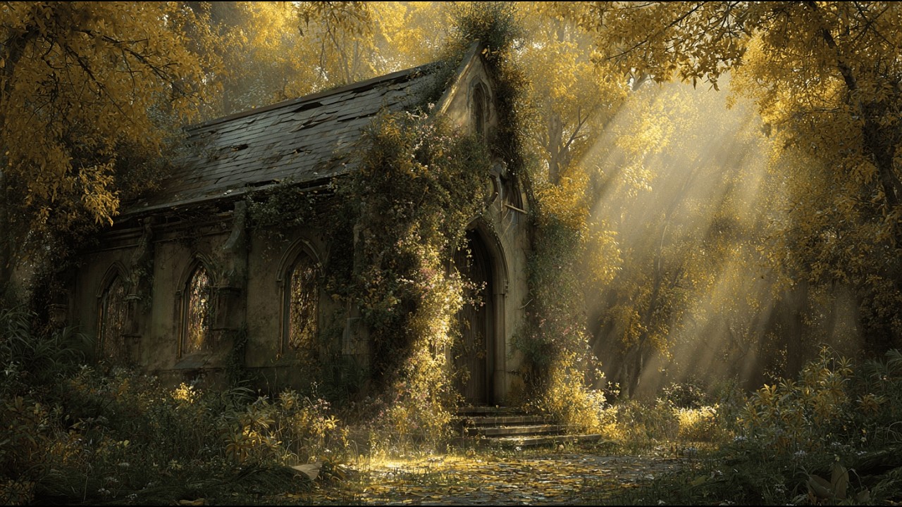 Monastery Garden Solitude 🌿 Medieval Hymns and Distant Bell Echoes for Spiritual Rest