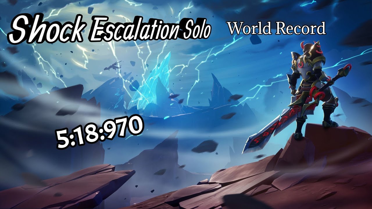5:18.970 Shock escalation - dauntless speedrun