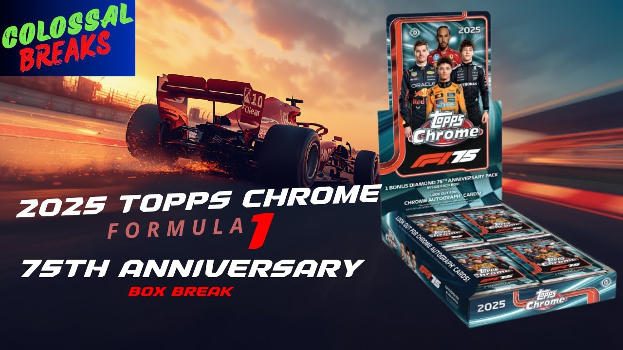 2025 Topps Chrome Formula 1     Box Break #topps #formula1 
