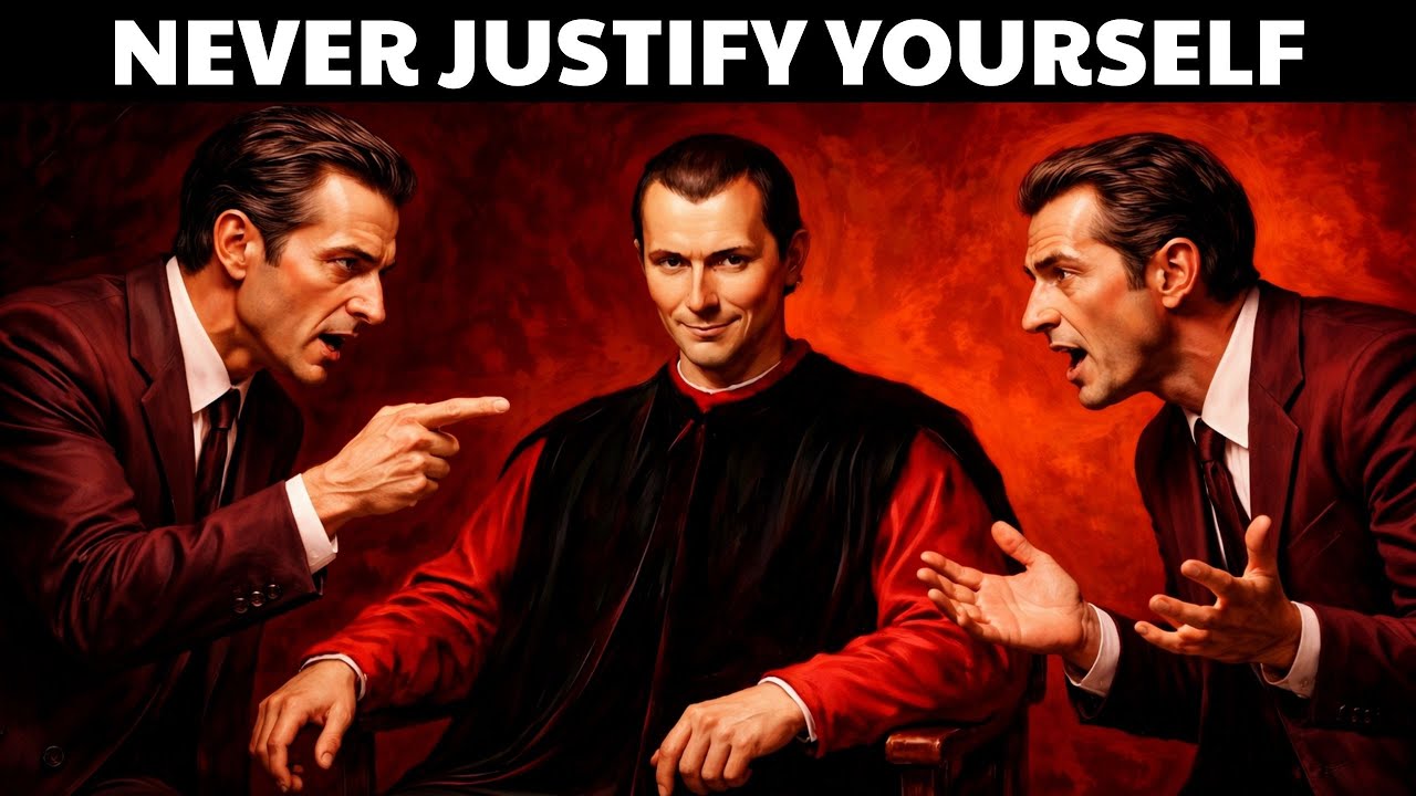 NEVER Justify Yourself.(Machiavelli’s Trick to Flip the Power)