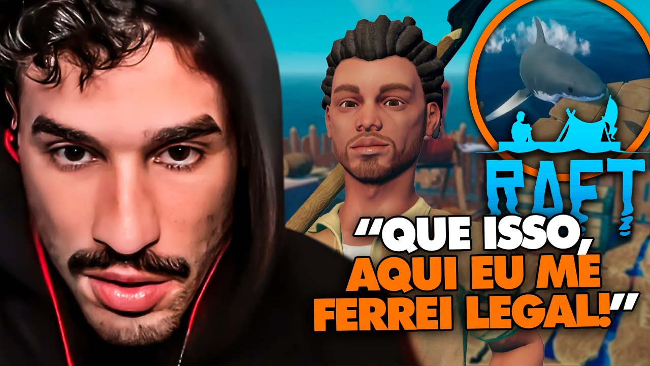 STAG JOGA: PERDIDO EM ALTO MAR COM OS IDIOTAS! - RAFT | Clipes do Stag