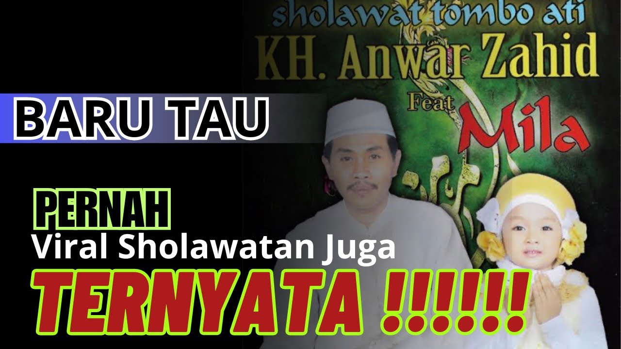 KH ANWAR ZAHID TERBARU | SHOLAWAT VIRAL ABAH ANZA ZAMAN DULU
