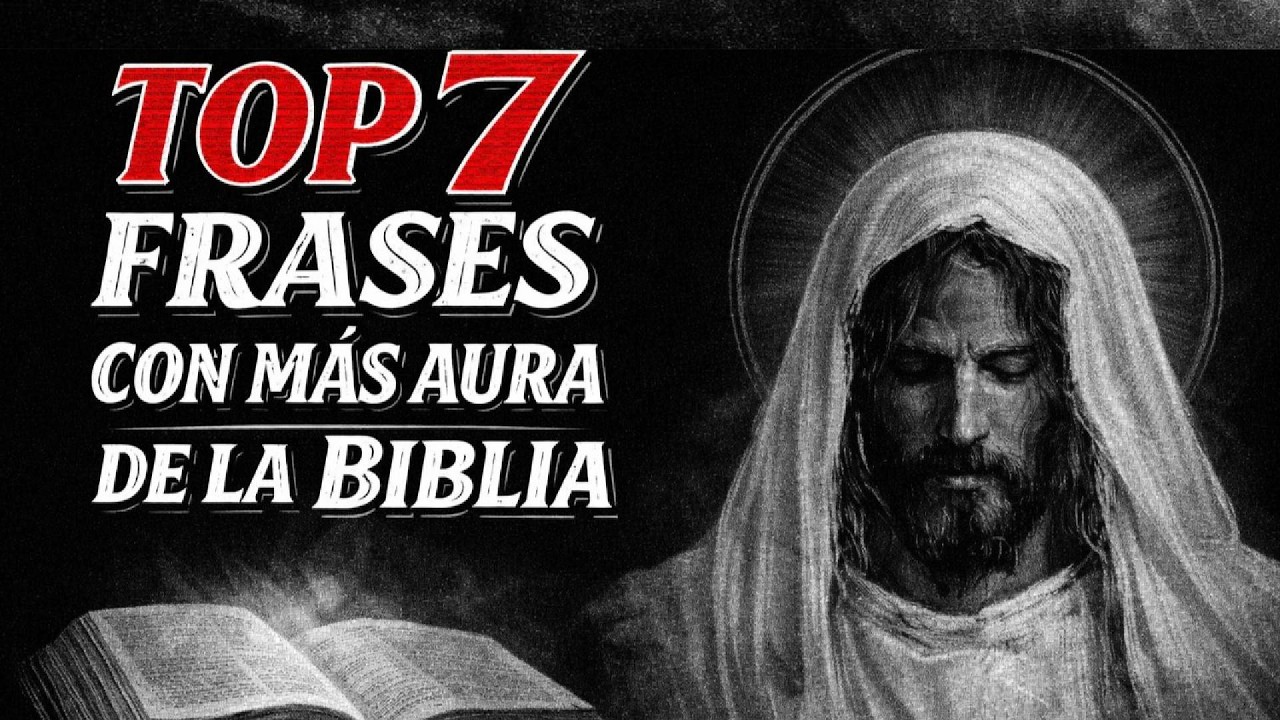 Top 7 Frases Con Más Aura de la Biblia. | Análisis Filosófico.