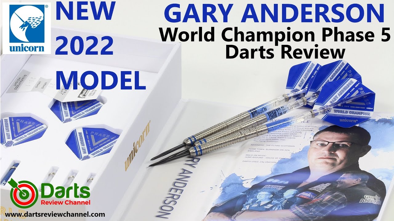 Unicorn 2022 Gary Anderson World Champion Phase 5 Darts Review