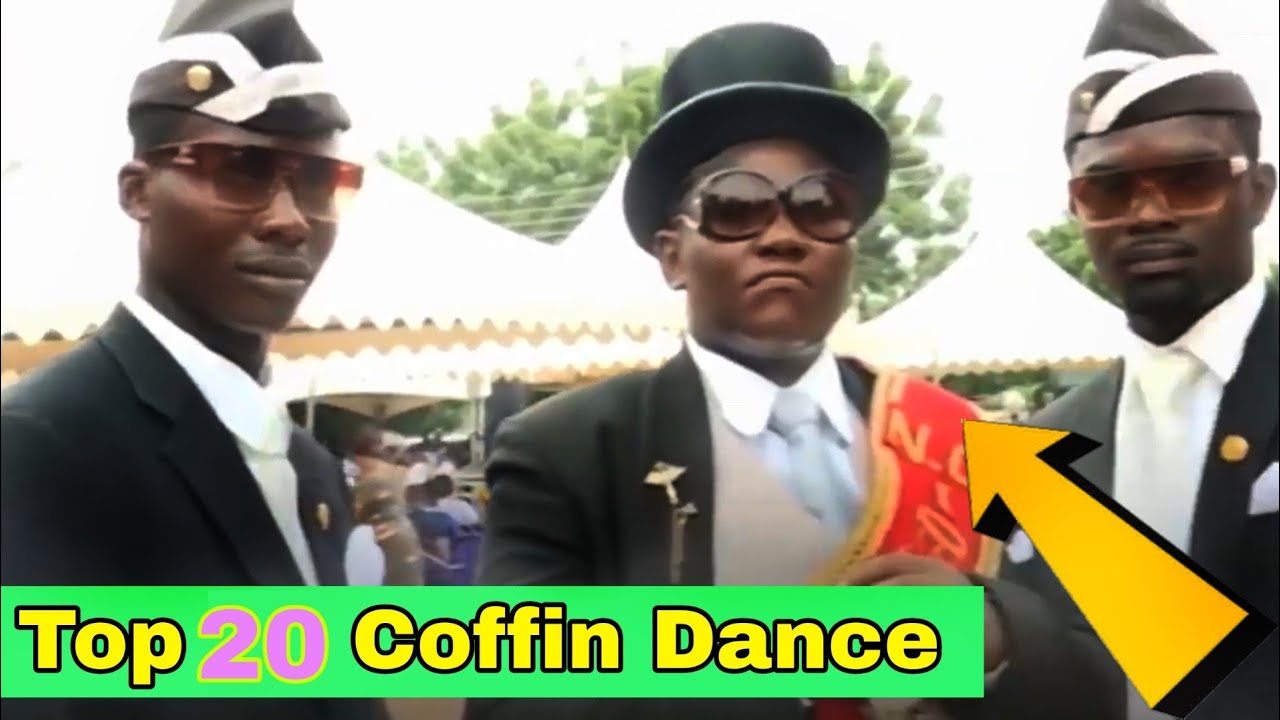 Top 20 Funny Coffin Dance Meme | famous funeral dance video | black people dancing with coffin