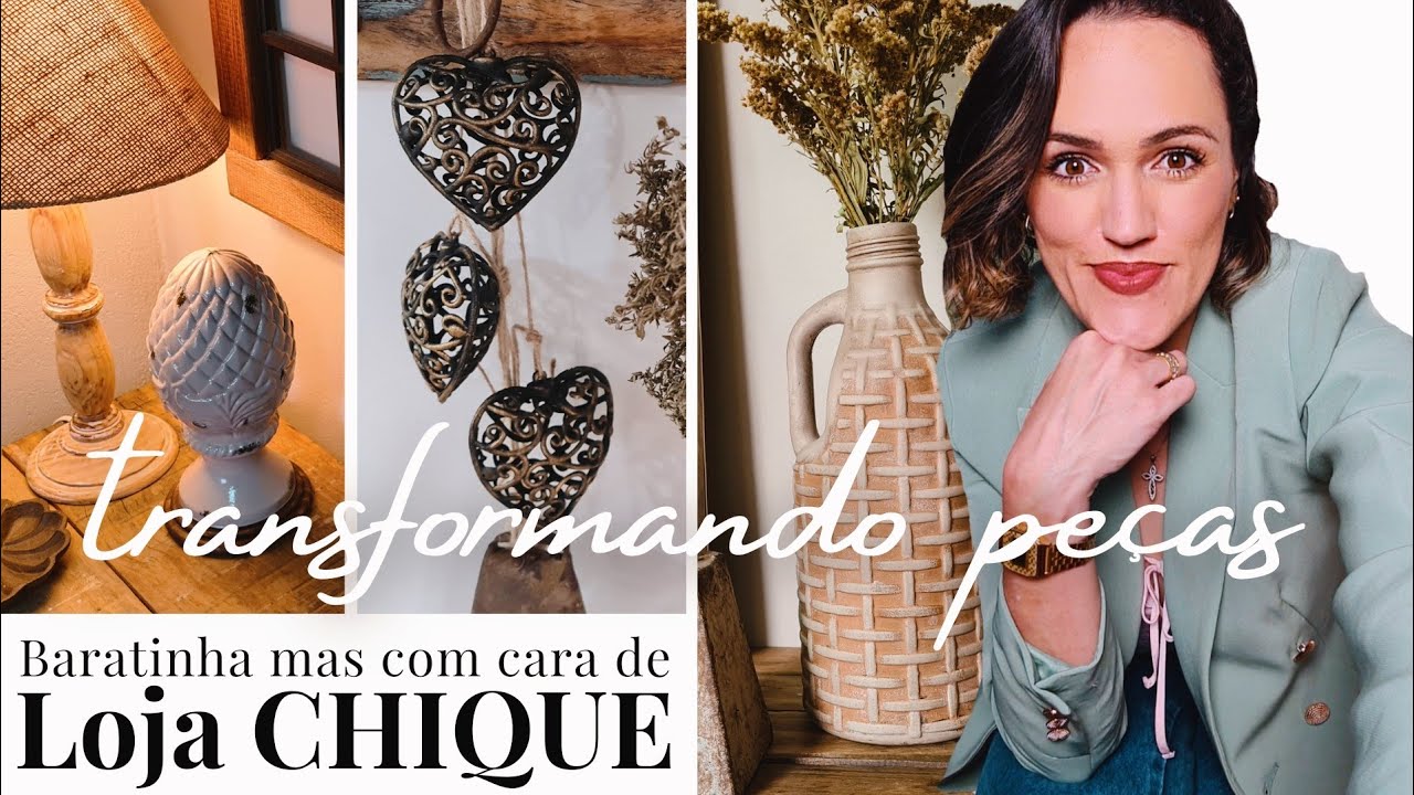 DIY: Transformando coisas baratinhas em lindas decorações/ Faça você mesmo decoração de baixo custo
