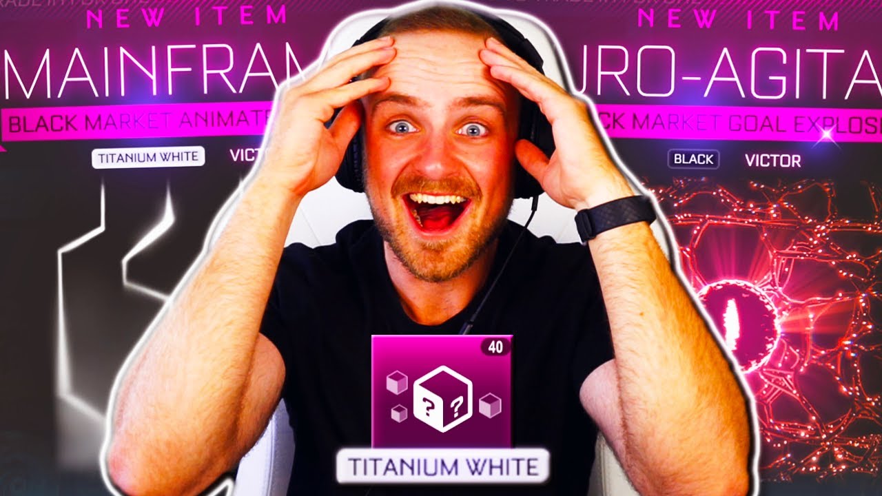 I SWEAR YOU'LL NEVER SEE ANYTHING LIKE THIS EVER AGAIN! | BLACK MARKET TRADE UPS IN ROCKET LEAGUE!