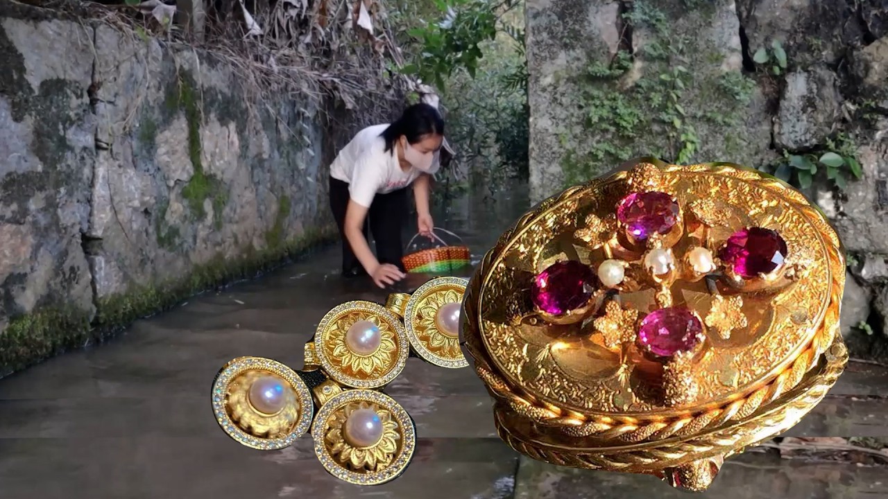 😱😱There is actually a considerable pearl wealth hidden in the river clam that was almost thrown away